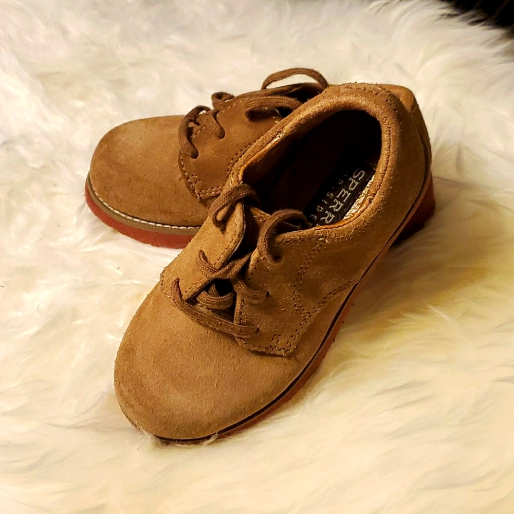 Sperry Top Sider Tevin Toddler Bucks - Size 8W - Picture 1 of 7
